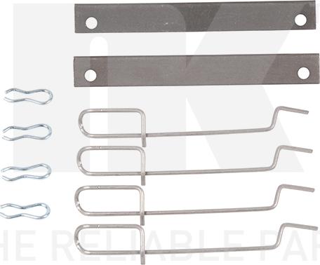 NK 7939151 - Kit accessori, Pastiglia freno www.autoricambi360.it