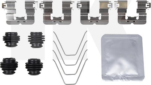 NK 79341703 - Kit accessori, Pastiglia freno www.autoricambi360.it