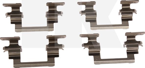 NK 7930236 - Kit accessori, Pastiglia freno www.autoricambi360.it
