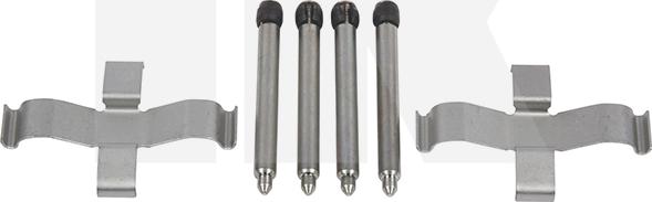 NK 7933046 - Kit accessori, Pastiglia freno www.autoricambi360.it