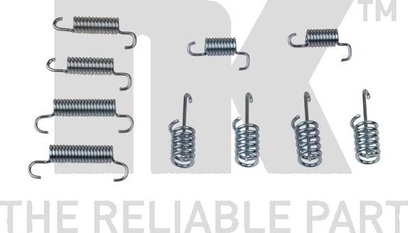 NK 79330004 - Kit accessori, Ganasce freno stazionamento www.autoricambi360.it