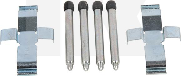 NK 7933037 - Kit accessori, Pastiglia freno www.autoricambi360.it