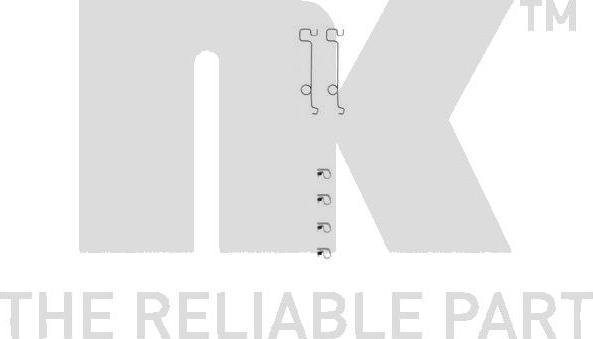 NK 7932994 - Kit accessori, Pastiglia freno www.autoricambi360.it
