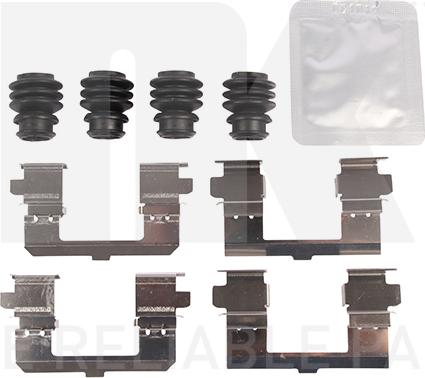 NK 7932998 - Kit accessori, Pastiglia freno www.autoricambi360.it