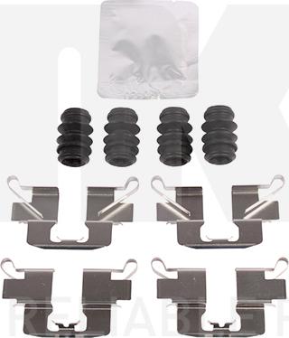 NK 7932997 - Kit accessori, Pastiglia freno www.autoricambi360.it