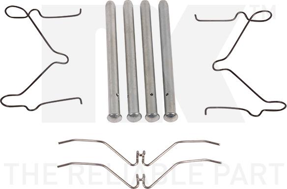 NK 7932124 - Kit accessori, Pastiglia freno www.autoricambi360.it