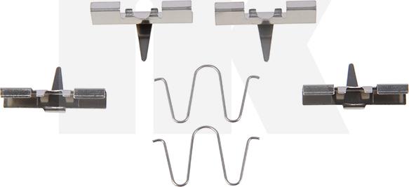 NK 7932170 - Kit accessori, Pastiglia freno www.autoricambi360.it