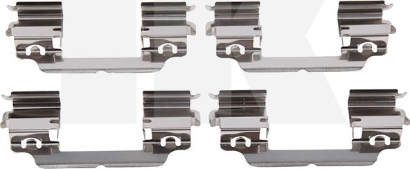 NK 79371716 - Kit accessori, Pastiglia freno www.autoricambi360.it