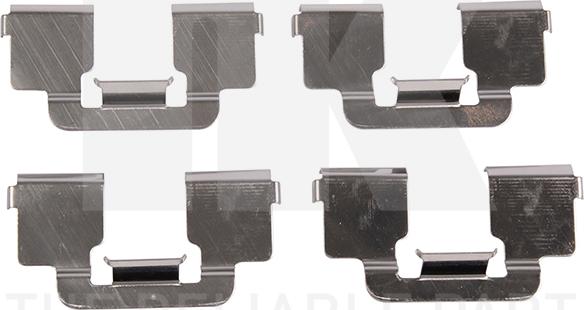 NK 79371733 - Kit accessori, Pastiglia freno www.autoricambi360.it