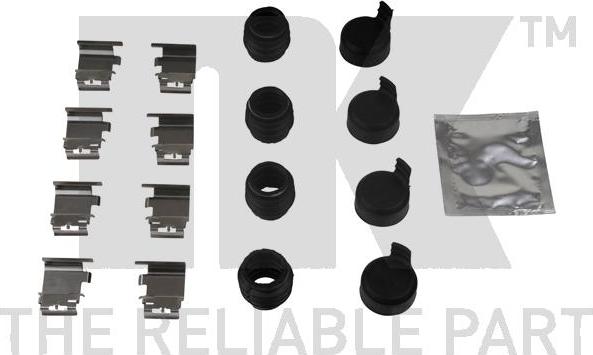 NK 79221890 - Kit accessori, Pastiglia freno www.autoricambi360.it