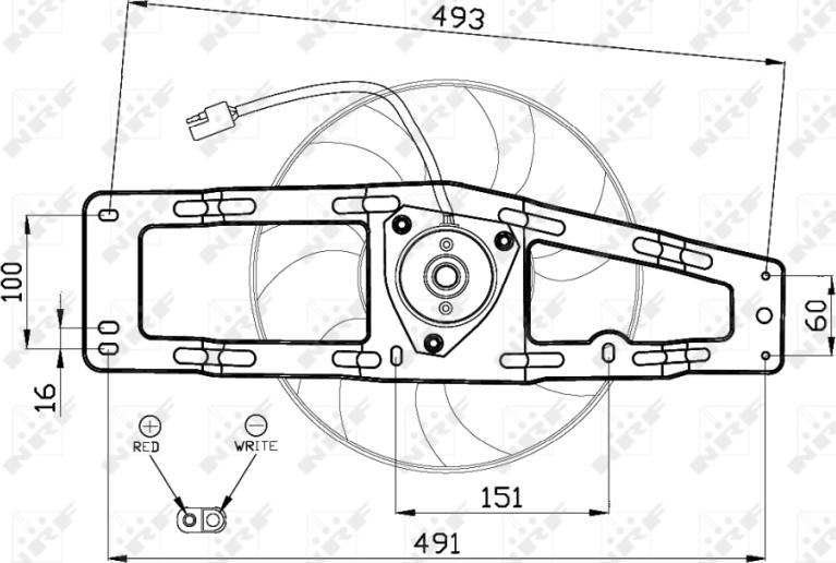 NRF 47476 - Ventola, Raffreddamento motore www.autoricambi360.it