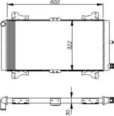 NRF 54611 - Radiatore, Raffreddamento motore www.autoricambi360.it