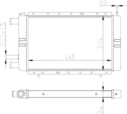 NRF 54684 - Radiatore, Raffreddamento motore www.autoricambi360.it