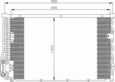 NRF 35246 - Condensatore, Climatizzatore www.autoricambi360.it