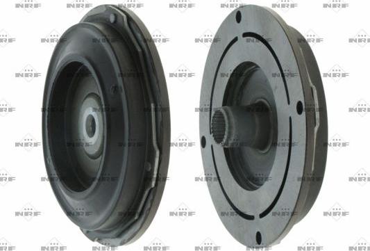 NRF 380814 - Disco condotto / Menabrida, Innesto elet.magnetico-compressore www.autoricambi360.it