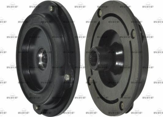NRF 380821 - Disco condotto / Menabrida, Innesto elet.magnetico-compressore www.autoricambi360.it