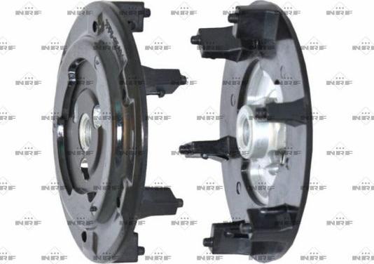 NRF 380828 - Disco condotto / Menabrida, Innesto elet.magnetico-compressore www.autoricambi360.it
