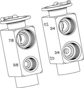 NRF 38391 - Valvola ad espansione, Climatizzatore www.autoricambi360.it