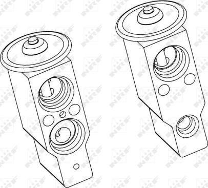 NRF 38379 - Valvola ad espansione, Climatizzatore www.autoricambi360.it
