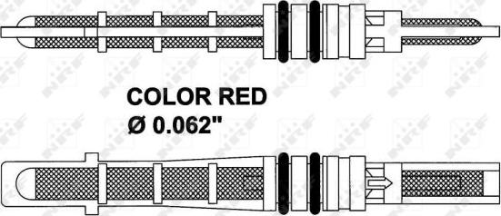 NRF 38208 - Valvola ad espansione, Climatizzatore www.autoricambi360.it