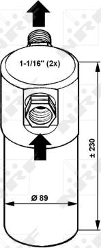 NRF 33083 - Essiccatore, Climatizzatore www.autoricambi360.it