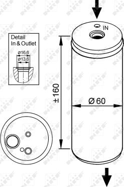 NRF 33114 - Essiccatore, Climatizzatore www.autoricambi360.it