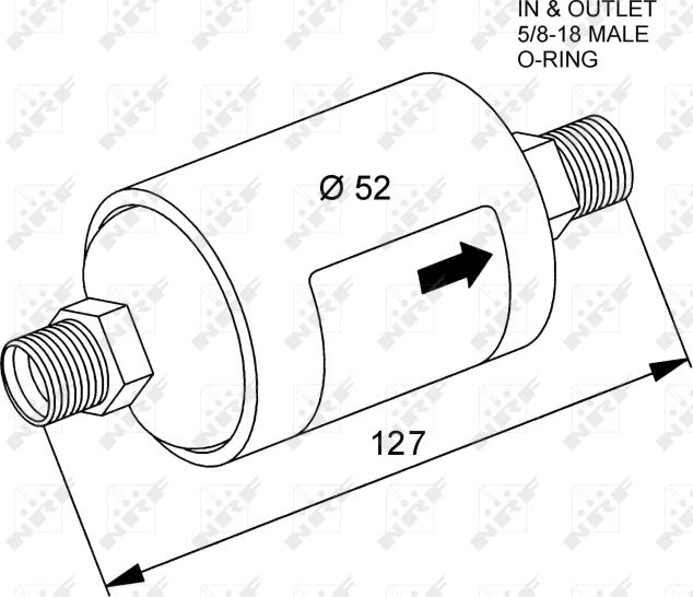 NRF 33115 - Essiccatore, Climatizzatore www.autoricambi360.it