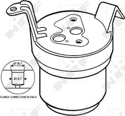 NRF 33111 - Essiccatore, Climatizzatore www.autoricambi360.it