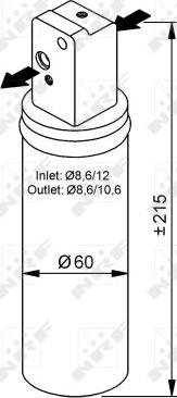 NRF 33139 - Essiccatore, Climatizzatore www.autoricambi360.it