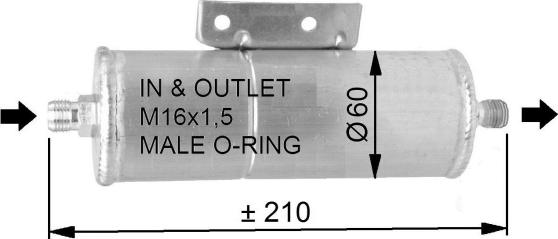 NRF 33333 - Essiccatore, Climatizzatore www.autoricambi360.it