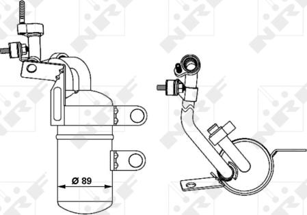 NRF 33290 - Essiccatore, Climatizzatore www.autoricambi360.it