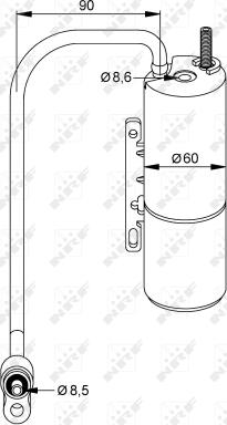 NRF 33202 - Essiccatore, Climatizzatore www.autoricambi360.it