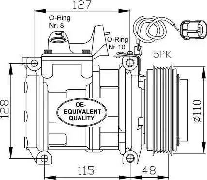 NRF 32464 - Compressore, Climatizzatore www.autoricambi360.it