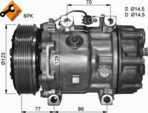 NRF 32430G - Compressore, Climatizzatore www.autoricambi360.it