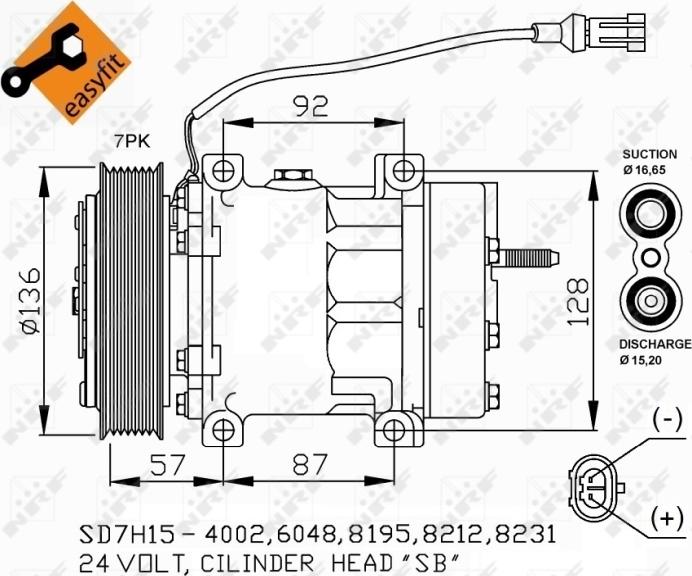 NRF 32477 - Compressore, Climatizzatore www.autoricambi360.it