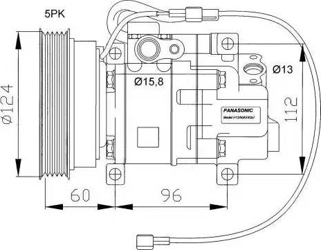 NRF 32099G - Compressore, Climatizzatore www.autoricambi360.it