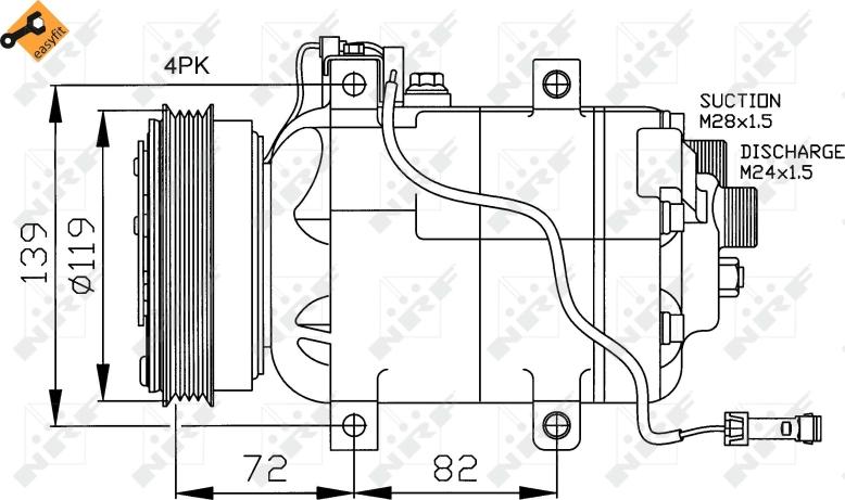 NRF 32030 - Compressore, Climatizzatore www.autoricambi360.it