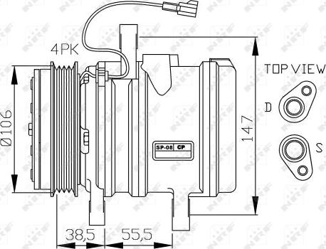 NRF 32871G - Compressore, Climatizzatore www.autoricambi360.it