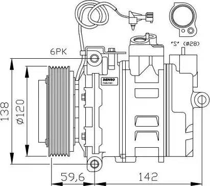 NRF 32377G - Compressore, Climatizzatore www.autoricambi360.it