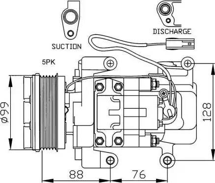 HELLA SA0324671 - Compressore, Climatizzatore www.autoricambi360.it