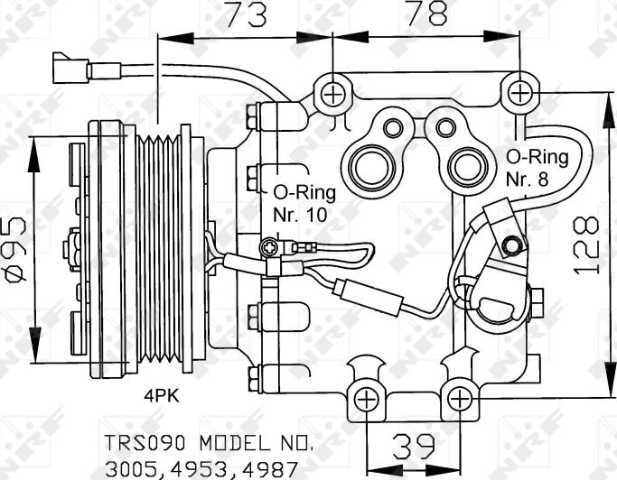 NRF 32236 - Compressore, Climatizzatore www.autoricambi360.it