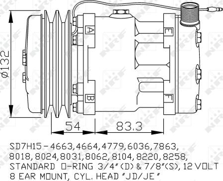 NRF 32238 - Compressore, Climatizzatore www.autoricambi360.it