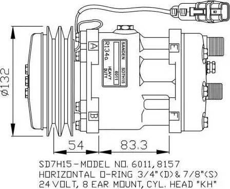 NRF 32708G - Compressore, Climatizzatore www.autoricambi360.it