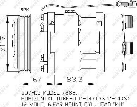 NRF 32779 - Compressore, Climatizzatore www.autoricambi360.it
