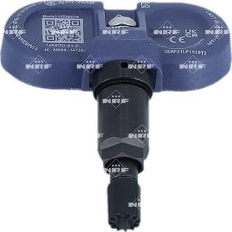 NRF 758004 - Sensore ruota, Press. gonf. pneumatici-Sistema controllo www.autoricambi360.it