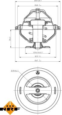 NRF 725098 - Termostato, Refrigerante www.autoricambi360.it
