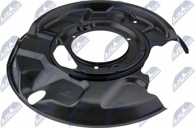 NTY HTO-ME-032 - Lamiera paraspruzzi, Disco freno www.autoricambi360.it