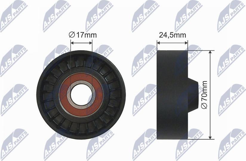 NTY RNK-AR-012 - Galoppino / Guidacinghia, Cinghia trapezoidale www.autoricambi360.it