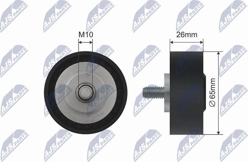 NTY RNK-BM-032 - Galoppino / Guidacinghia, Cinghia trapezoidale www.autoricambi360.it