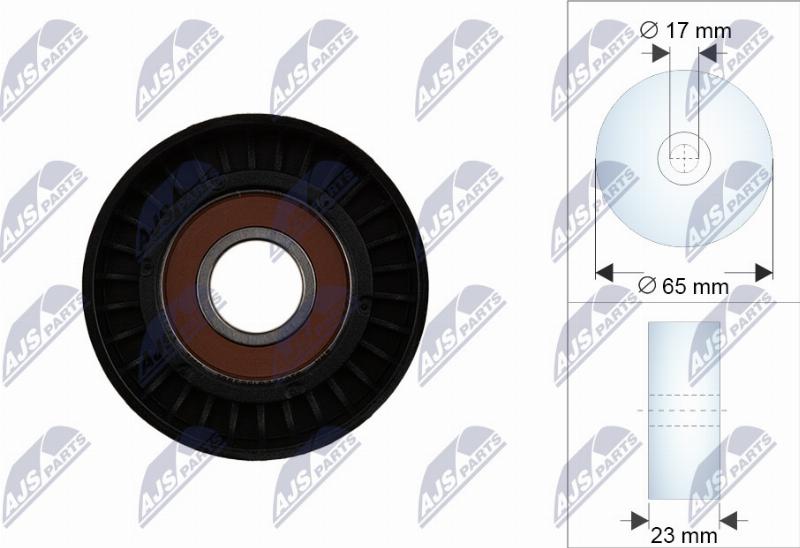 NTY RNK-FT-025 - Galoppino / Guidacinghia, Cinghia Poly-V www.autoricambi360.it